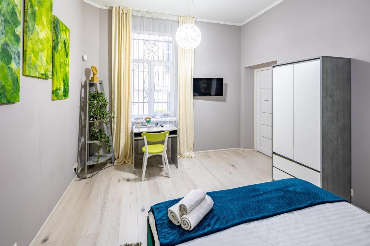 לבוב Bv Apartments Green מראה חיצוני תמונה