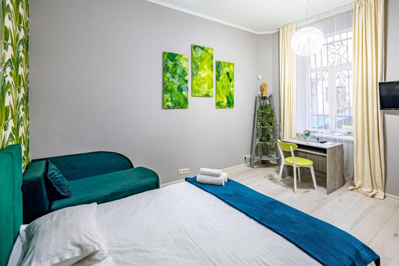 לבוב Bv Apartments Green מראה חיצוני תמונה